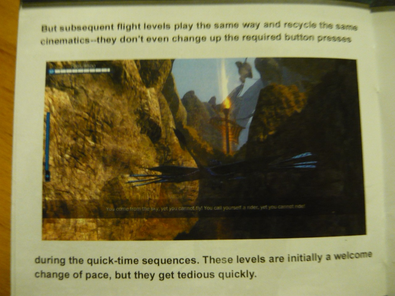 Illustration for article titled If Only The Avatar Game Manual Was This Amusing
